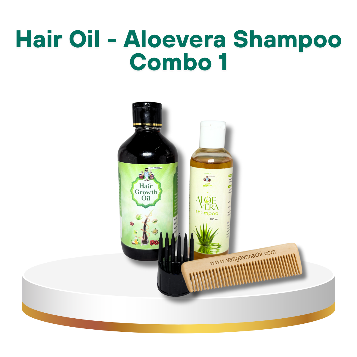 Best Hair Growth Oil- Aloevera Shampoo Combo 1