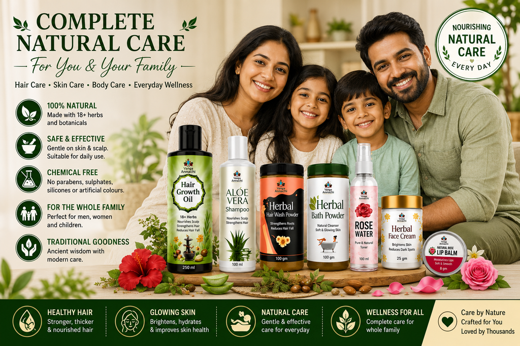 Ultimate Natural Care Combo | 7-in-1 Hair, Skin & Body Care Kit