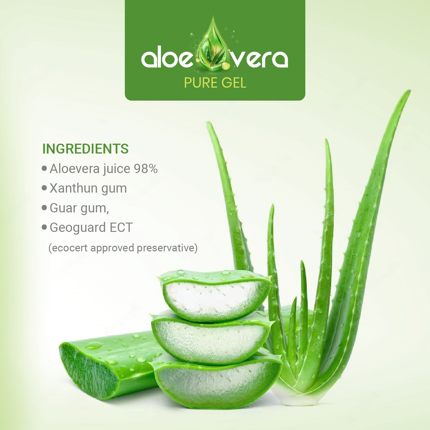 Natural Aloe Vera Gel