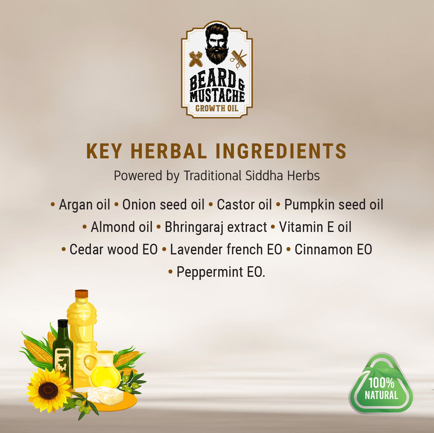 Beard & Mustache Growth Oil