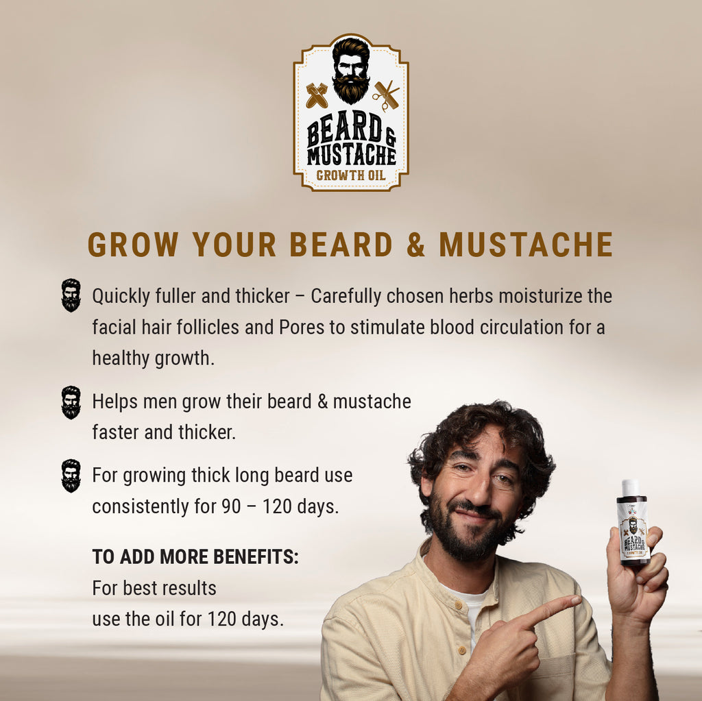 Beard & Mustache Growth Oil