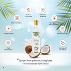 Virgin Coconut Oil  For Hair, Body, Skin