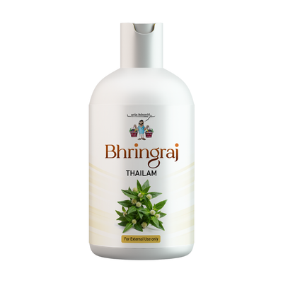 Bhringraj Thailam – Ayurvedic Hair Oil for Hair Fall, Grey Hair & Baldness