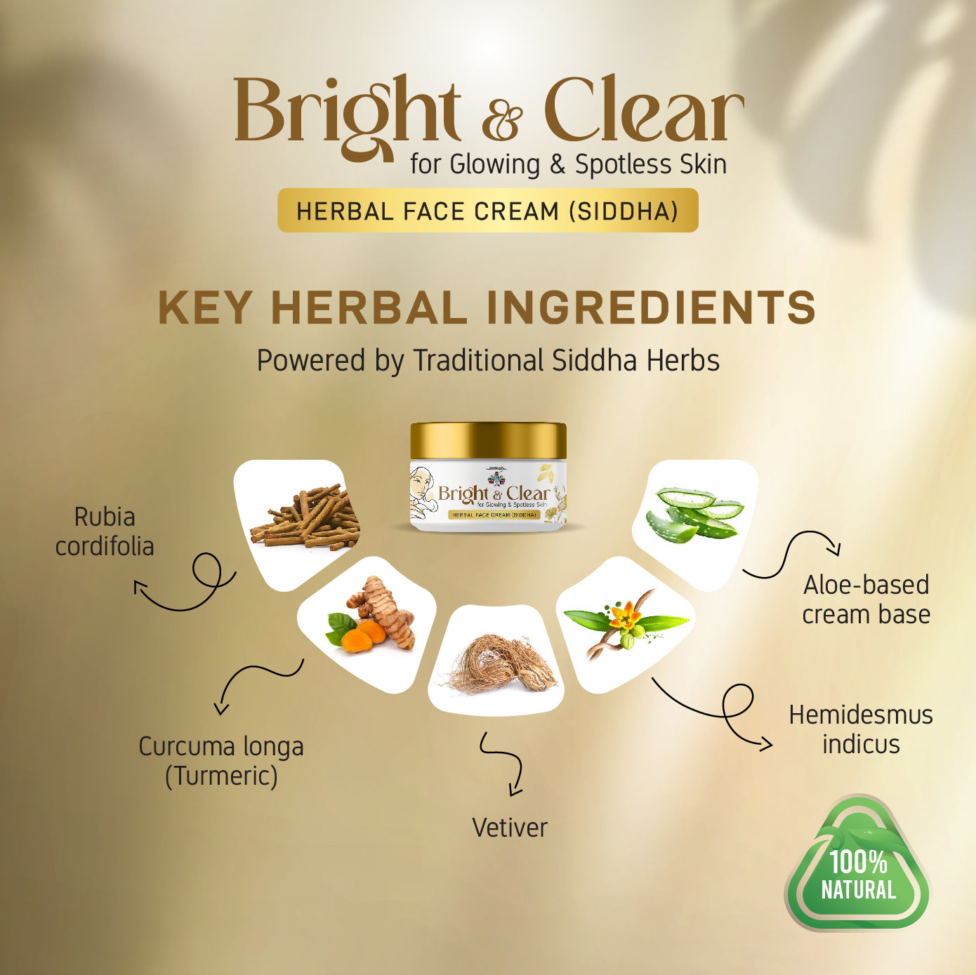 Bright & Clear Herbal Face Cream
