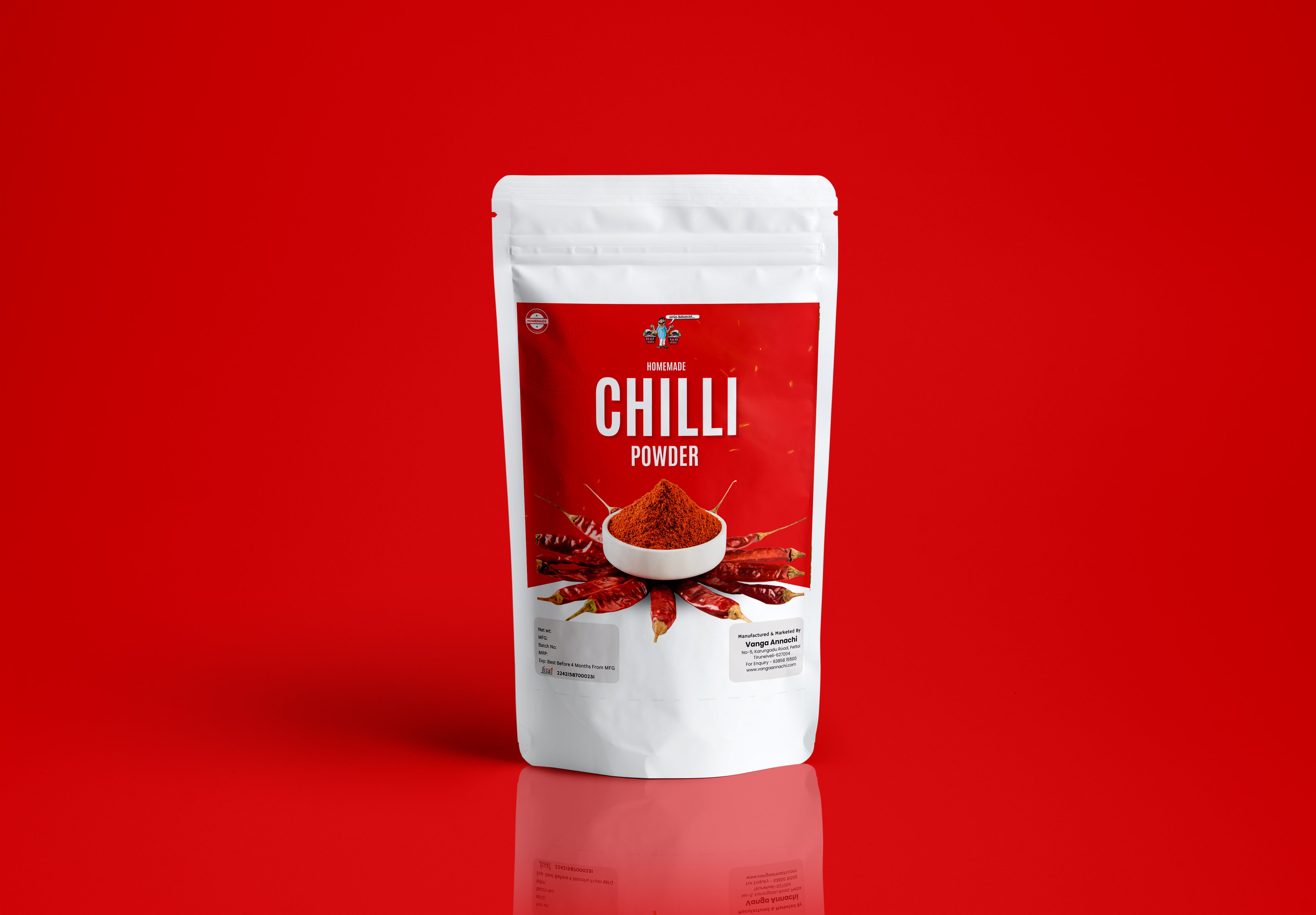 Chilli Powder(Homemade) / மிளகாய் பொடி