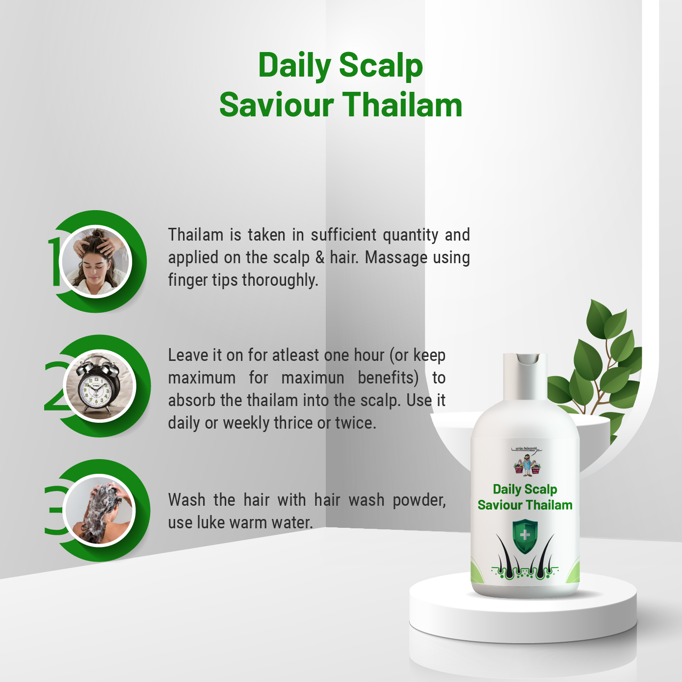 Daily Scalp Saviour Thailam