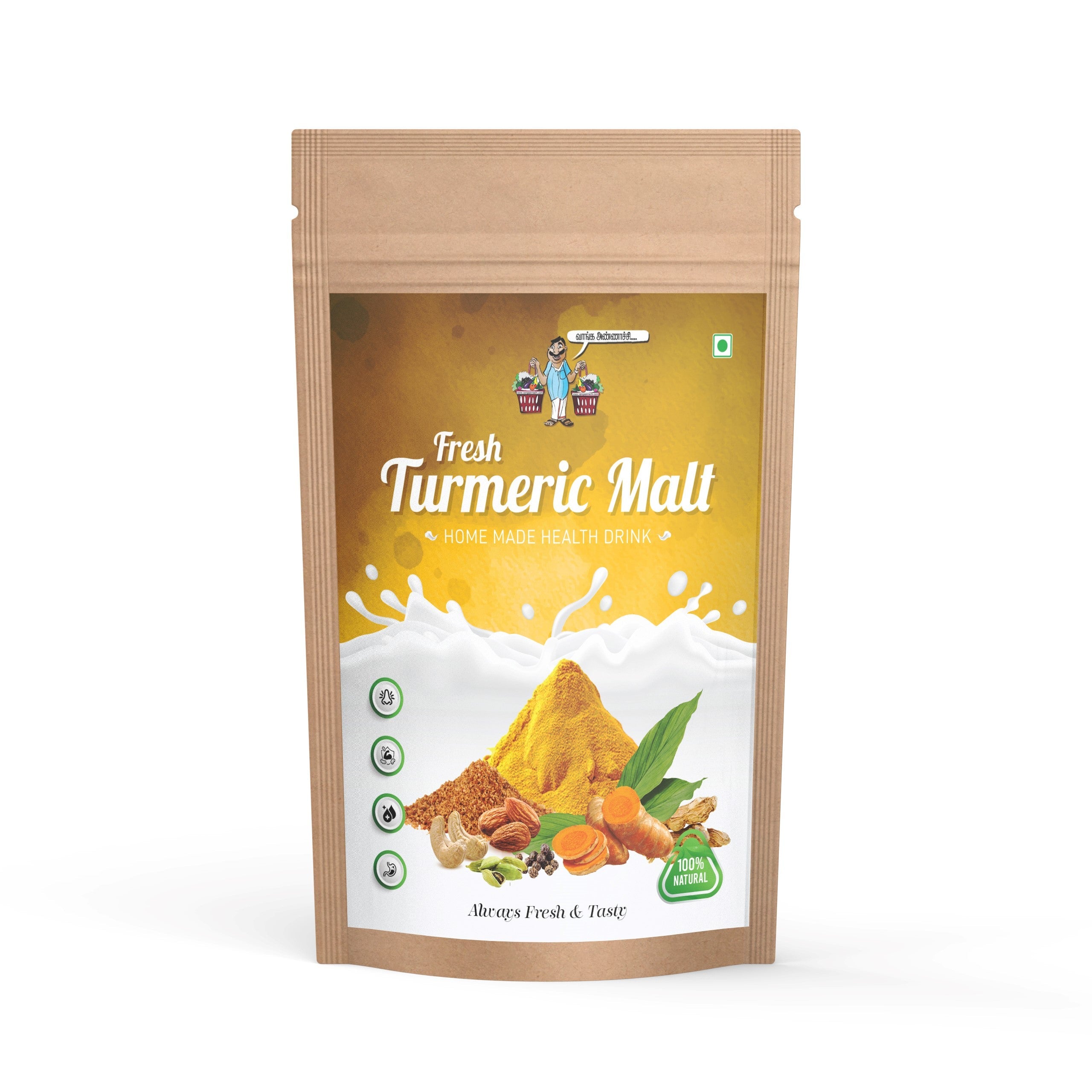 Fresh Turmeric Milk Mix -பசுமஞ்சள் மில்க் மிக்ஸ்