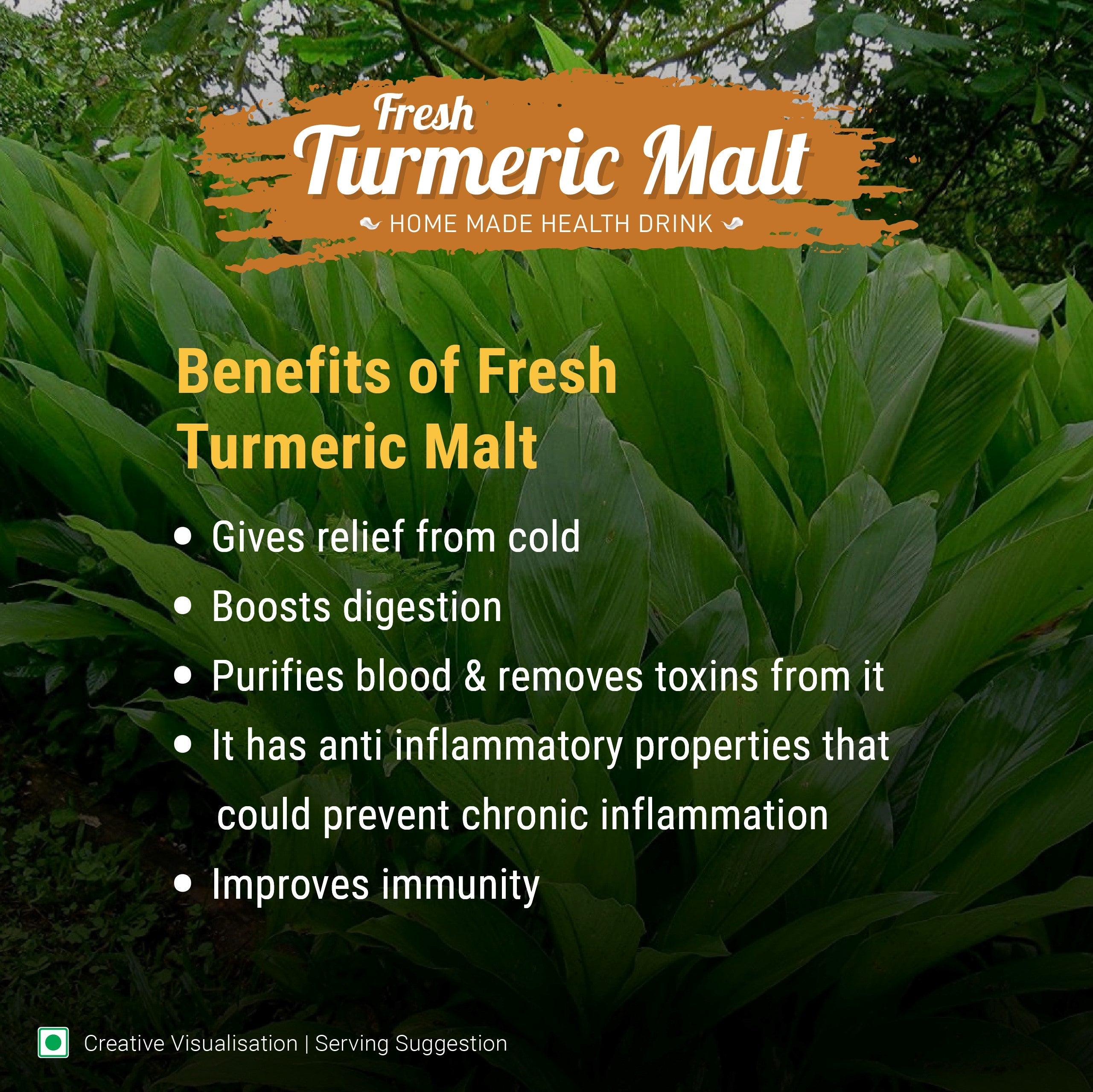 Fresh Turmeric Milk Mix -பசுமஞ்சள் மில்க் மிக்ஸ்