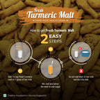 Fresh Turmeric Milk Mix -பசுமஞ்சள் மில்க் மிக்ஸ்