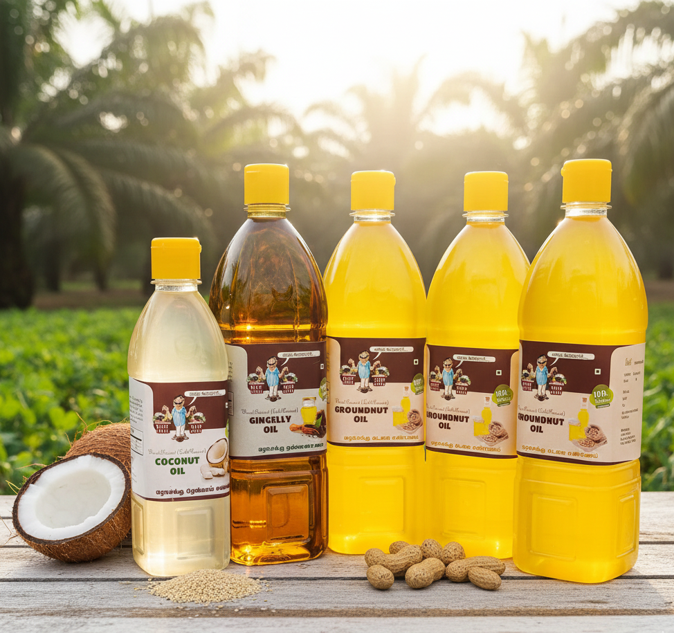 cocnut oil gngley oil combo