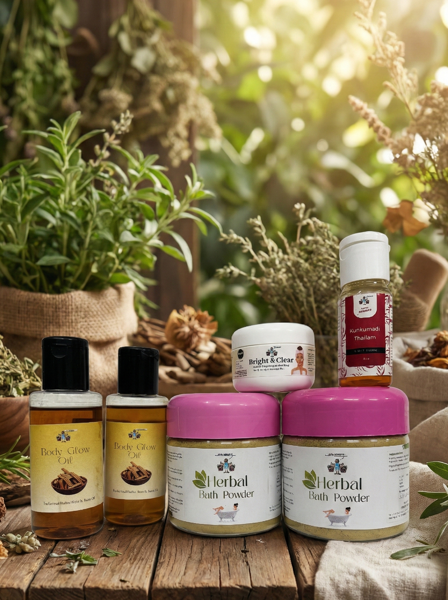 Royal Ayurvedic Glow Kit 45 Day Complete Skin Radiance Ritual