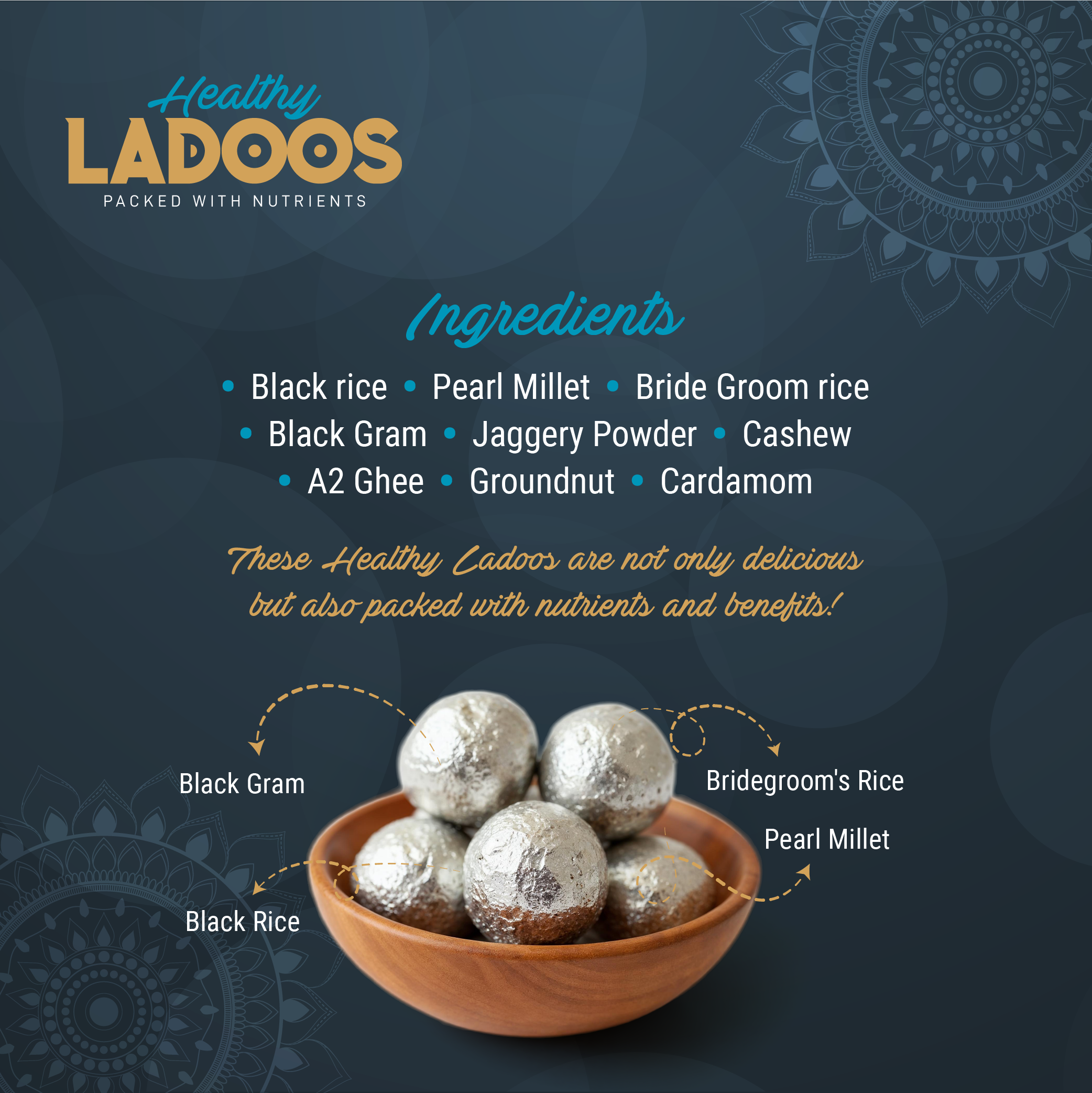 Healthy Ladoos