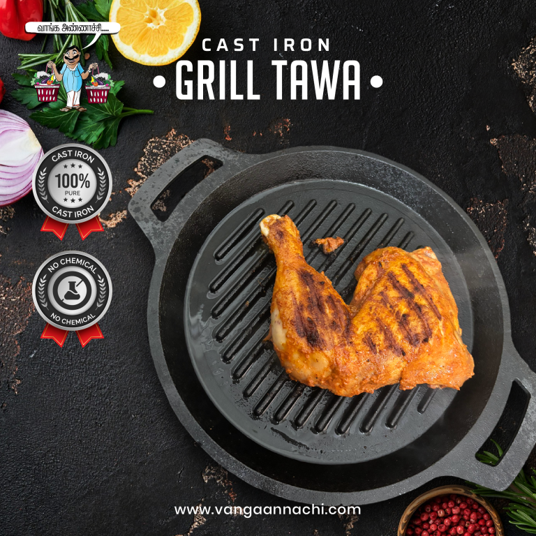 Top Pre-Seasoned Cast Iron Products - Premium Grill Tawa