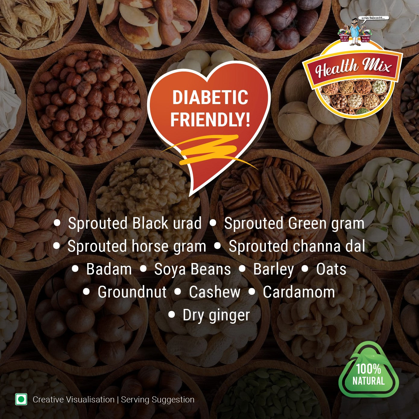 Protein-Rich Health Mix