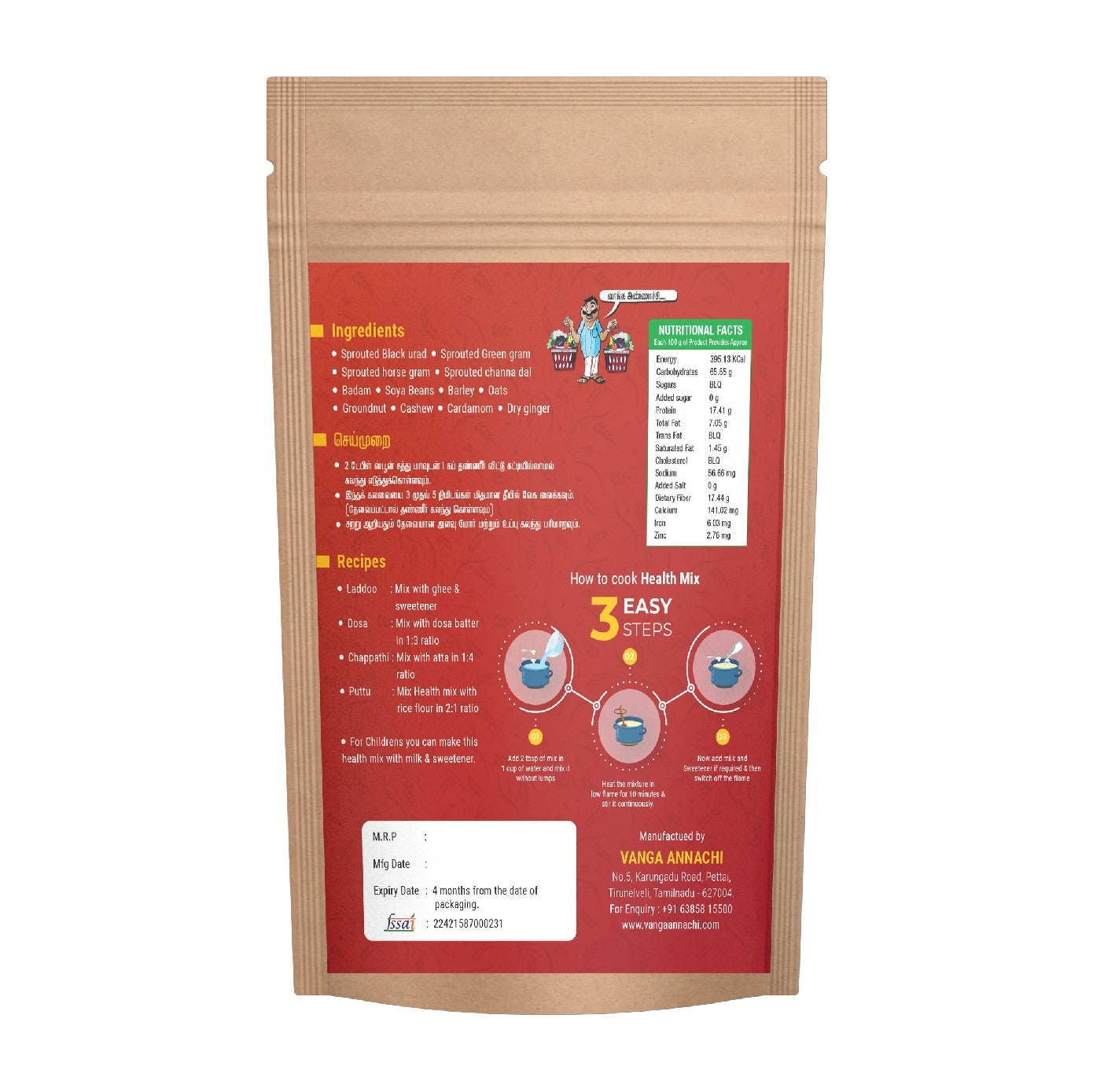 Protein-Rich Health Mix