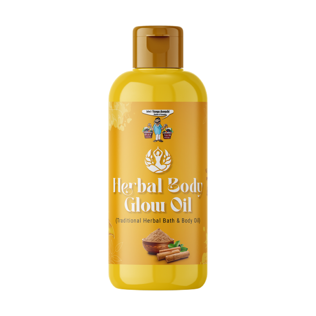 Body Glow Oil – Traditional Herbal Bath & Body Oil