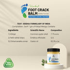 Herbal Foot Crack Balm – Siddha Formula | Deep Repair, Soft Skin & Pain Relief