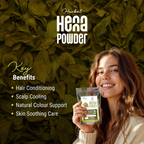 Herbal Henna Powder (Maruthani) – 100% Pure Henna Leaves Powder for Hair & Skin