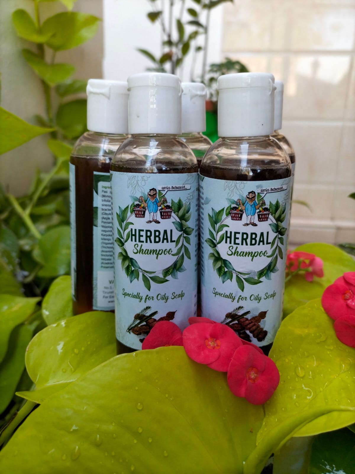 Herbal Shampoo ( Specially for Oily Scalp)