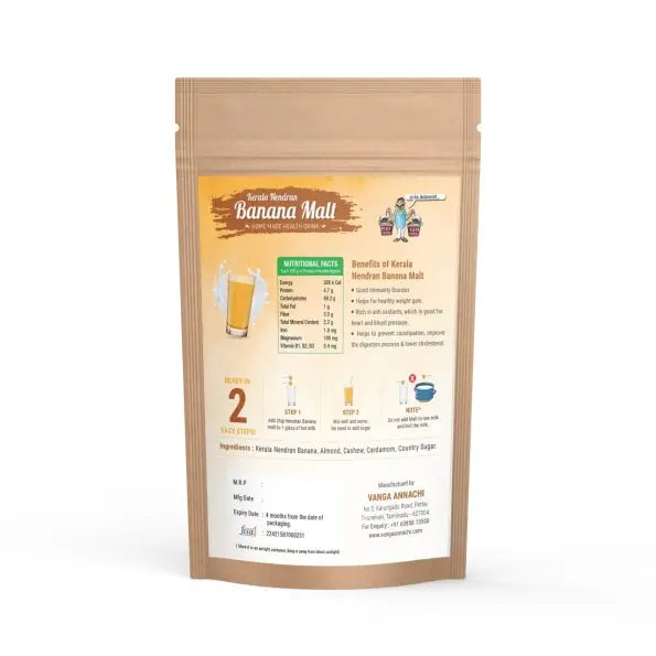 Kerala Nendran Banana Malt