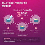 Traditional porridge mix for PCOD