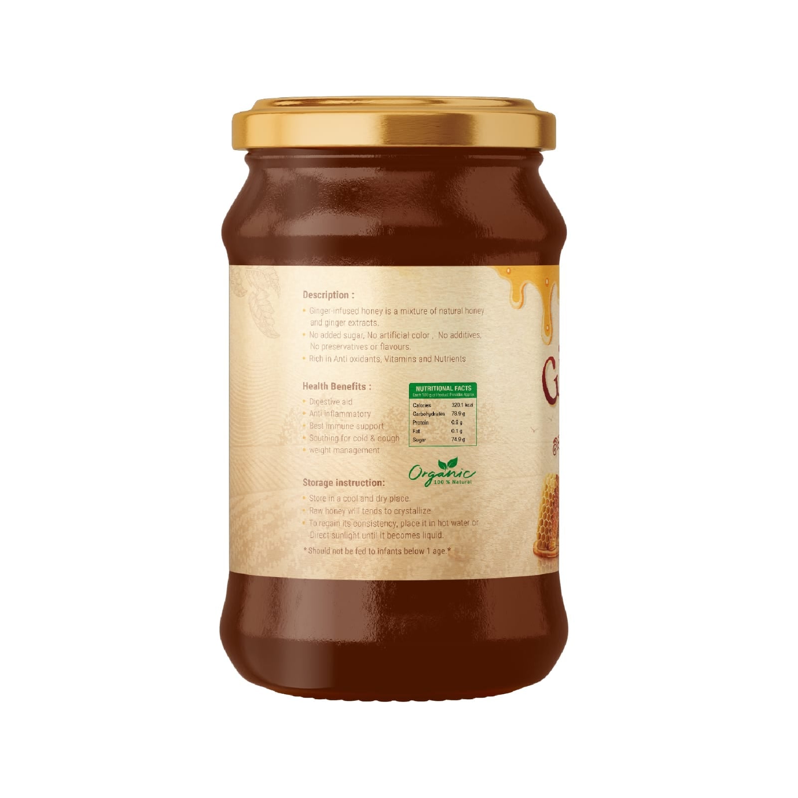 Ginger Infused Honey