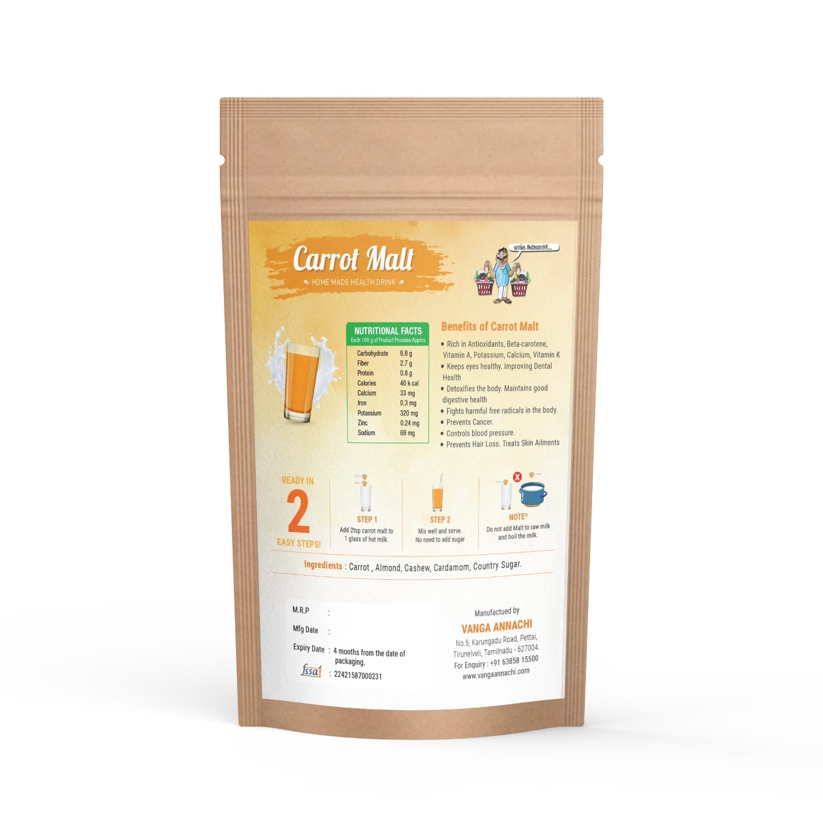 Carrot Malt