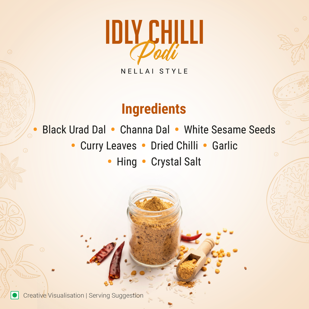 Home Made Idly Podi
