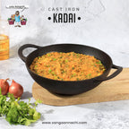 Premium Toxin-Free Cast Iron Products - Kadai