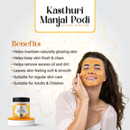 Kasthuri Manjal Podi (Pure Wild Turmeric Powder) | 100% Natural Skin Care for Glowing Face & Body