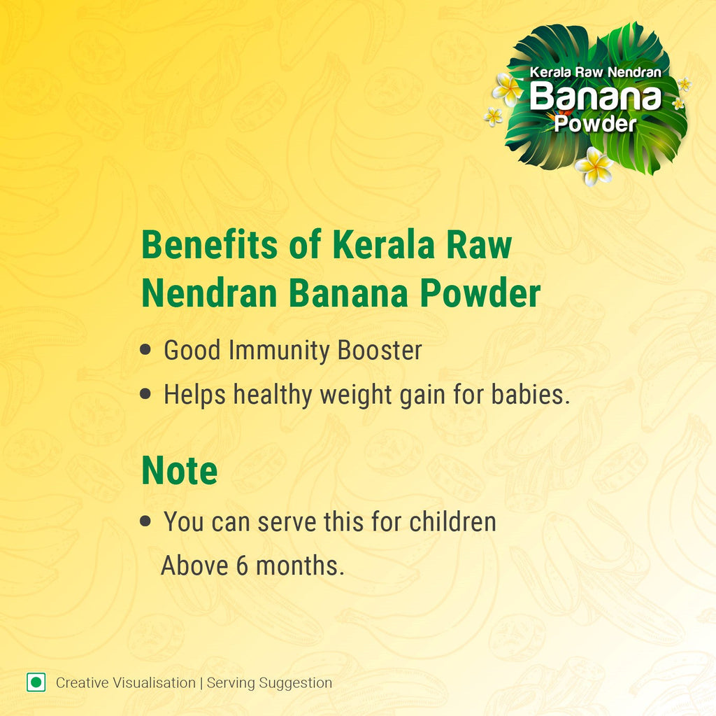 Kerala Raw Nendran Banana Powder