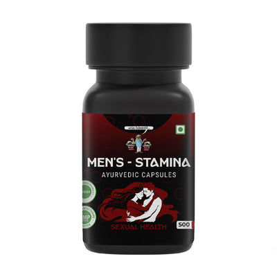 Men’s Stamina Ayurvedic Capsules Herbal Energy & Vitality Support
