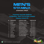 Men’s Stamina Ayurvedic Syrup – Herbal Energy & Vitality Tonic