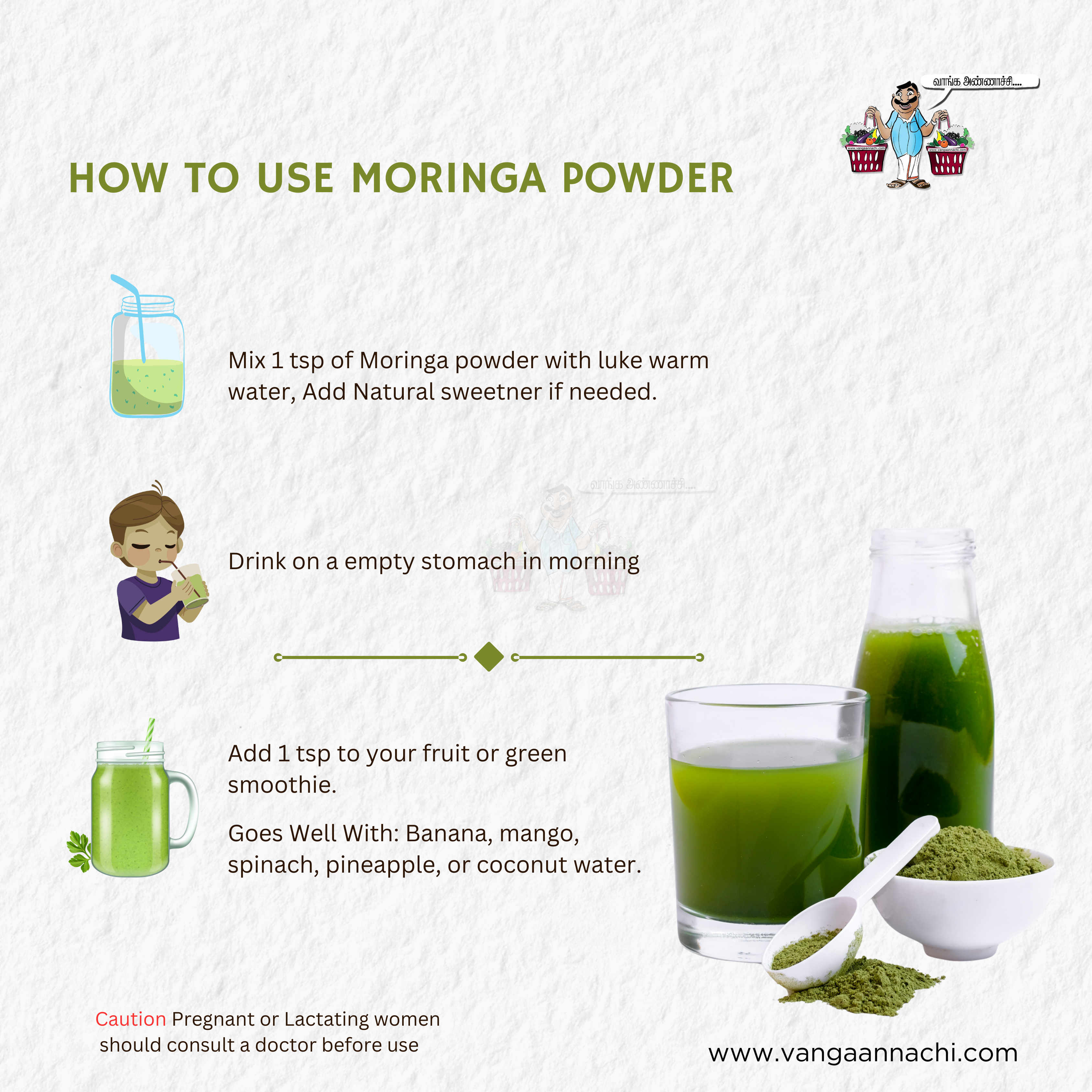 Moringa Pure podi