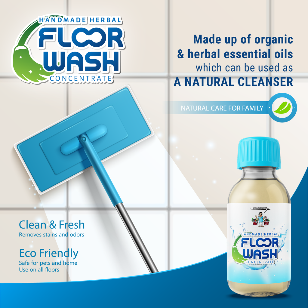 Hand Made Herbal Floor Wash -Concentrate