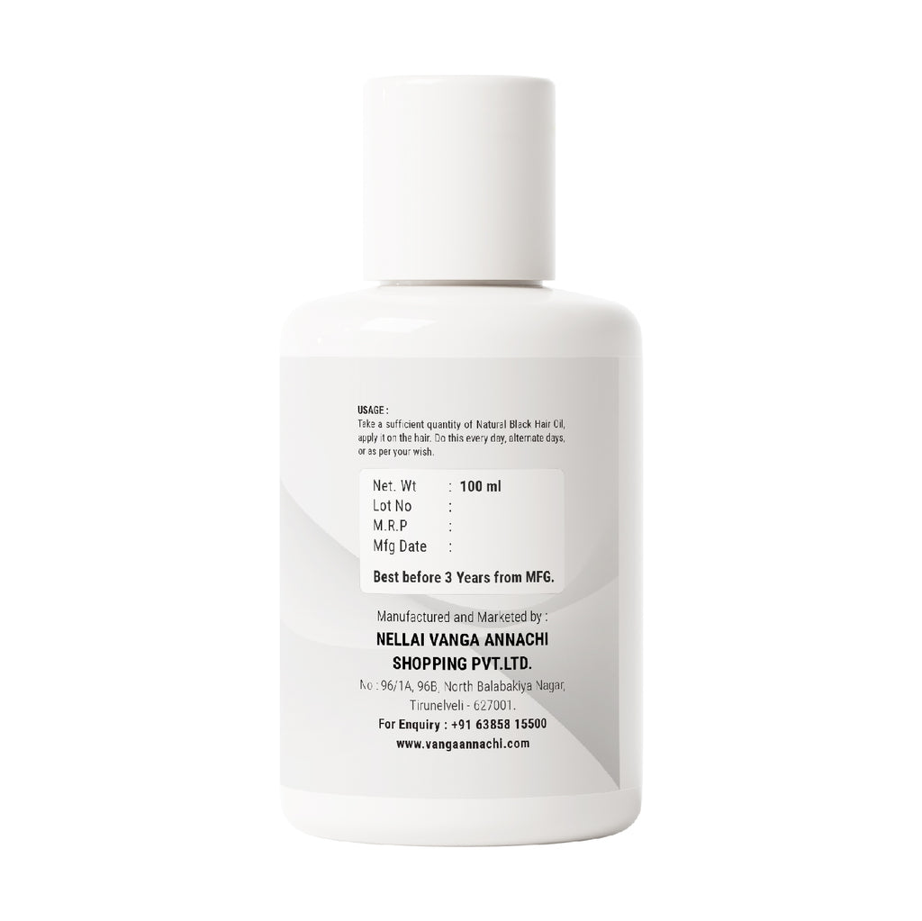 Natural Black Hair Oil
