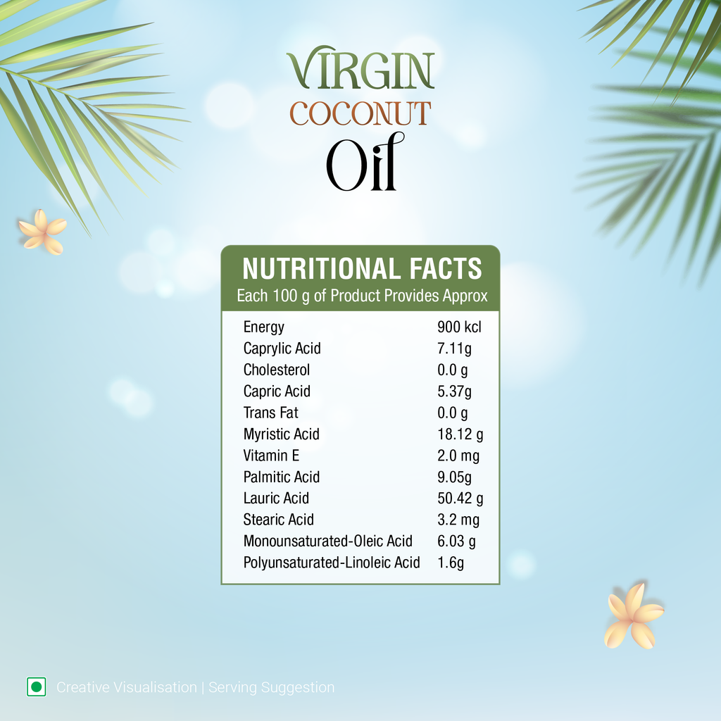 Virgin Coconut Oil  For Hair, Body, Skin