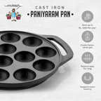 Cast Iron Paniyaram Pan