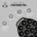 Cast Iron Paniyaram Pan