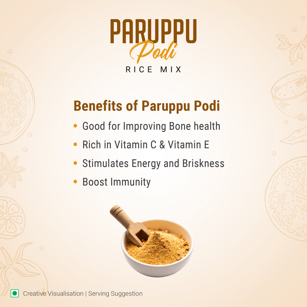 Paruppu Rice Podi / பருப்பு சாத பொடி