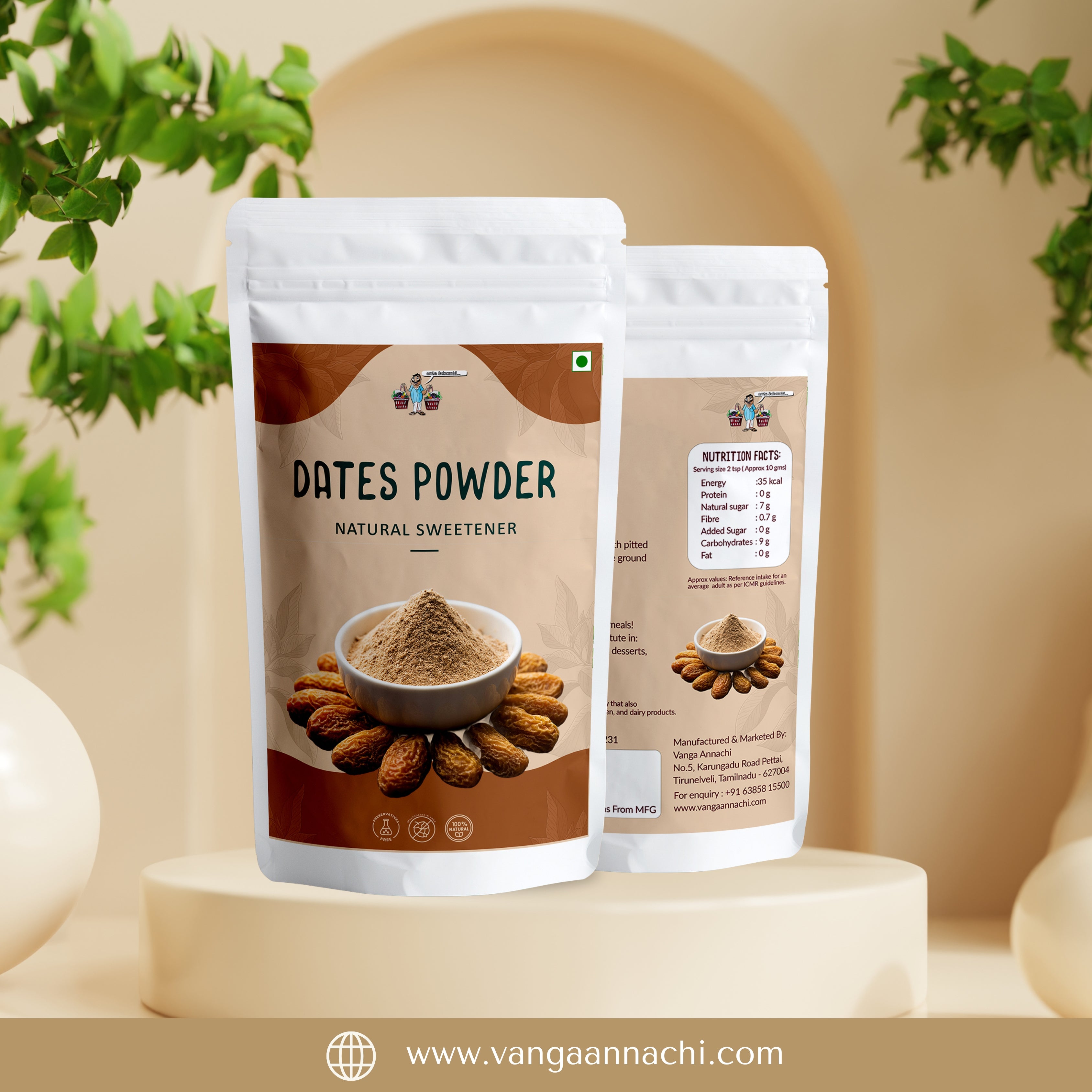 Dates Powder (Natural Sweetener 100%)