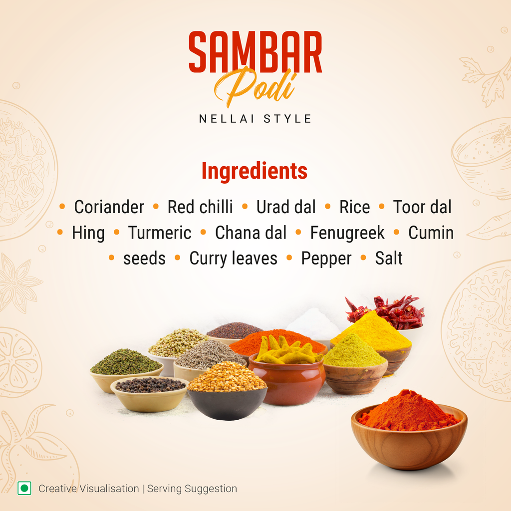 Sambar Podi ( Homemade)