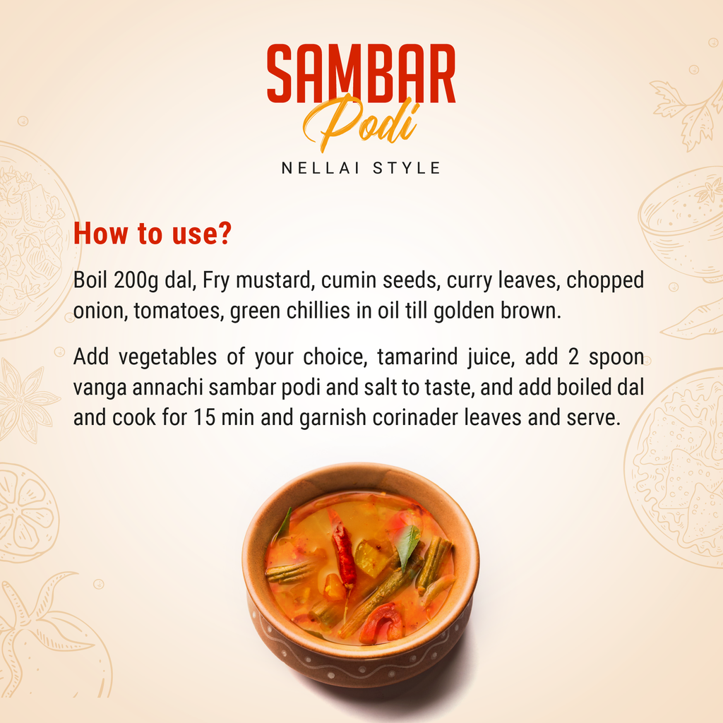 Sambar Podi ( Homemade)