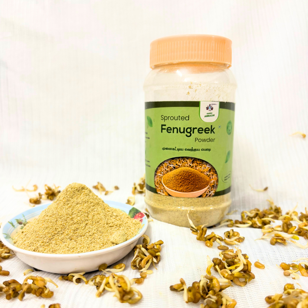 Sprouted Fenugreek Powder 300 Gram / முளைகட்டிய வெந்தய பொடி 300 கிராம்