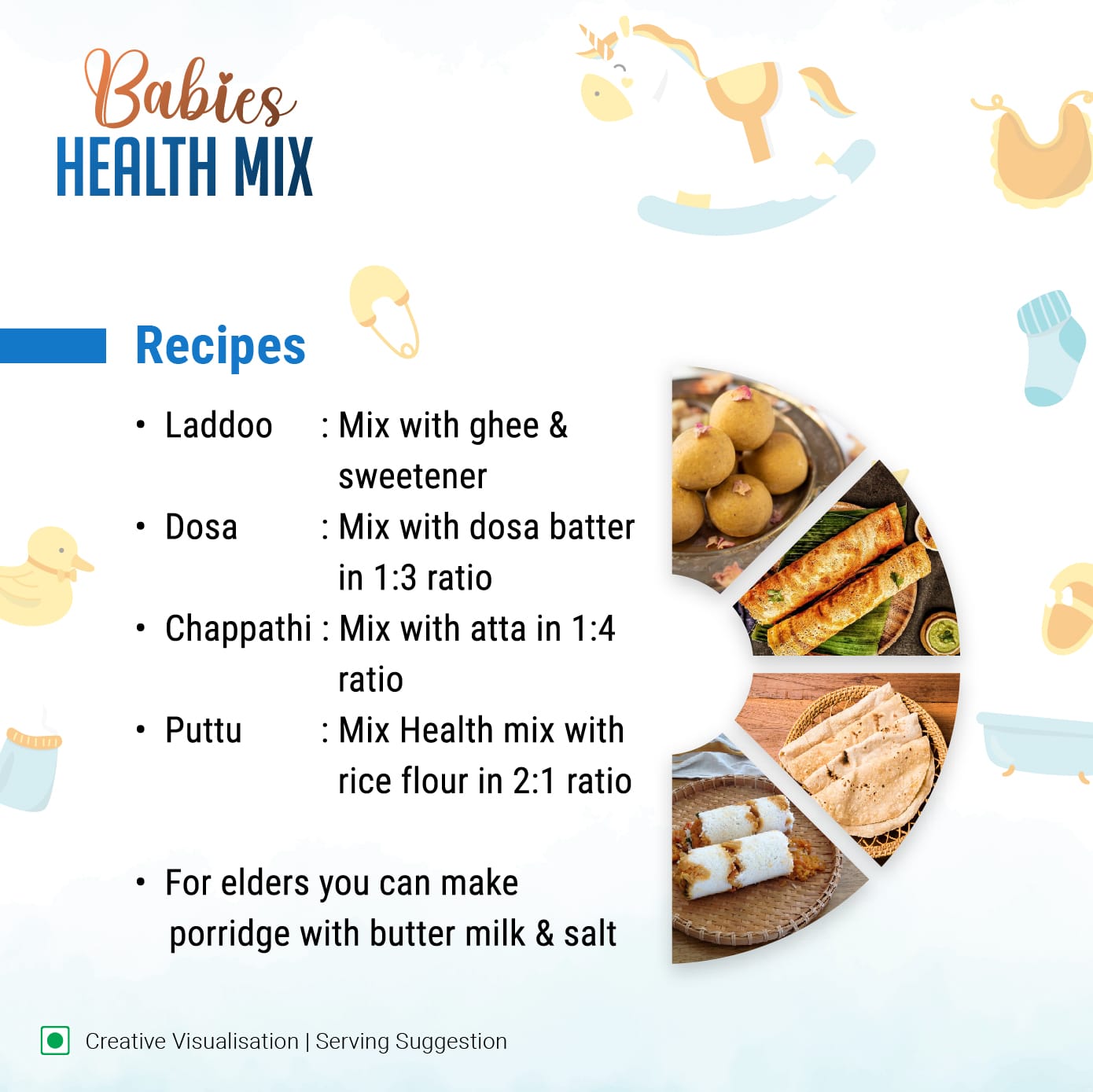 Babies Health Mix With 27 Natural Ingredients