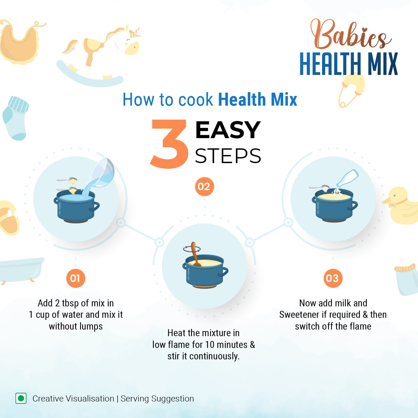 Babies Health Mix With 27 Natural Ingredients