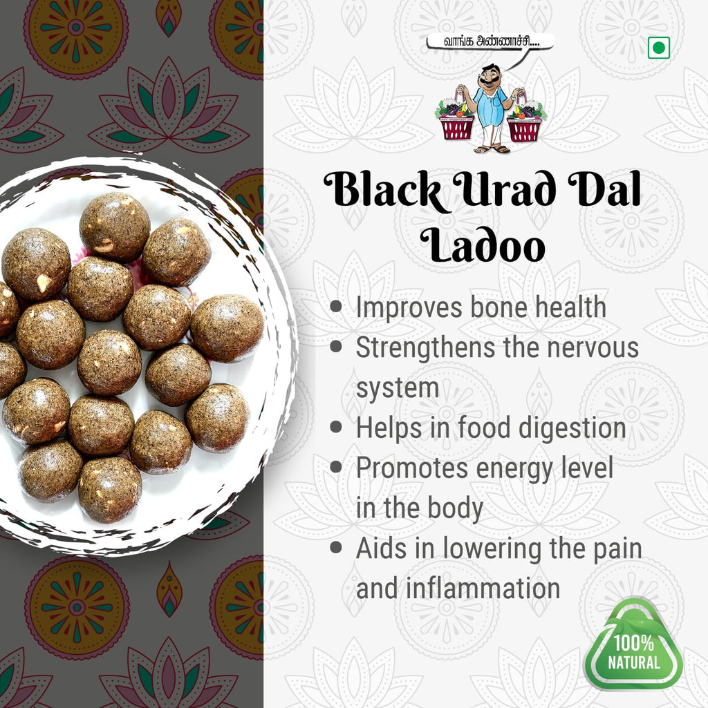 Black Urad Dal Ladoo