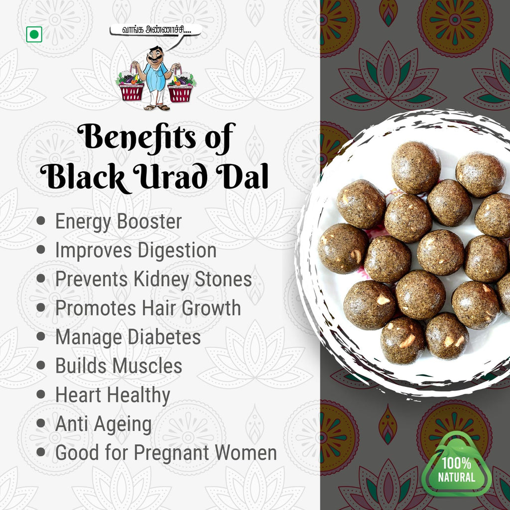 Black Urad Dal Ladoo