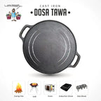Nonstick & Toxin-Free Cast Iron Products - Roti/Dosa Tawa