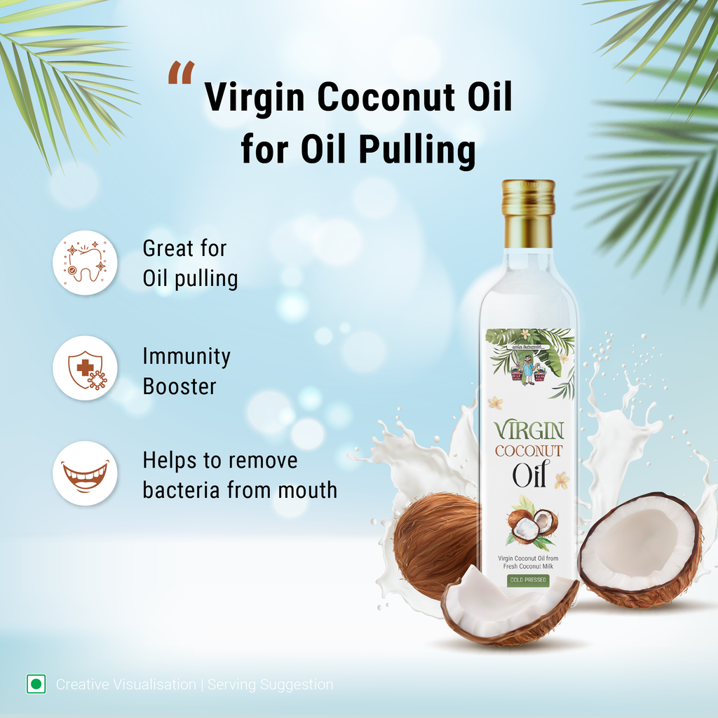 Virgin Coconut Oil  For Hair, Body, Skin